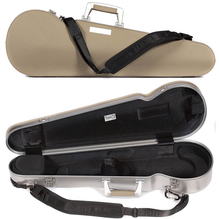 Bam L'Etoile Hightech Contoured ET2002XLGR Greige 4/4 Violin Case