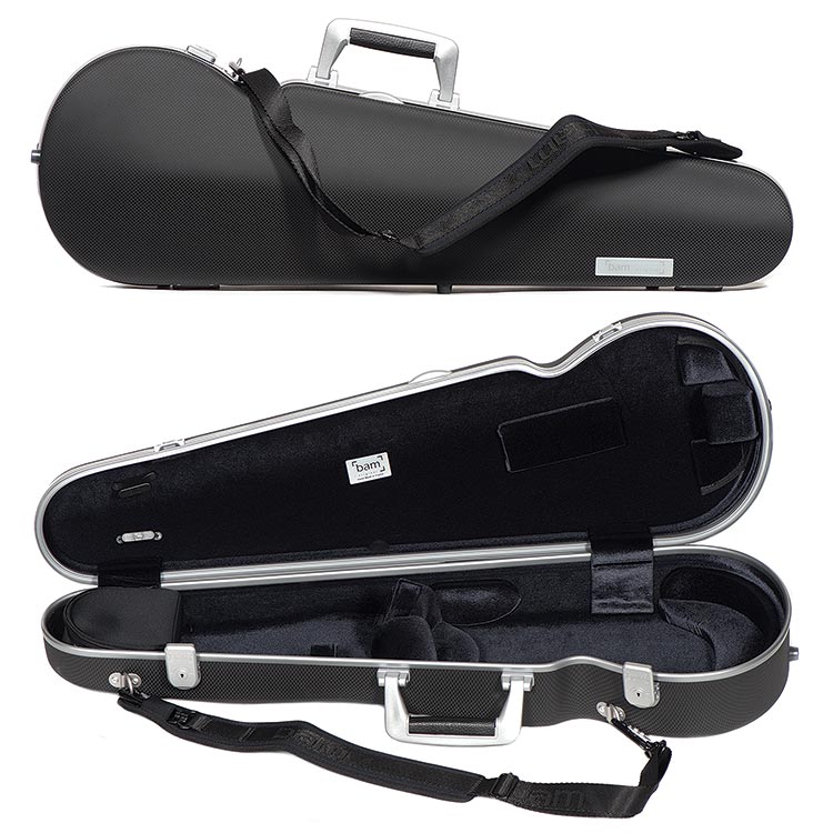 Bam Hightech Contoured PANT2002XLN Panther Black 4/4 Violin Case