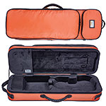 Bam Youngster 3/4–1/2 Oblong Violin Case, Orange/Black