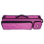 Bam Youngster 3/4-1/2 Oblong Violin Case, Dark Pink/Black