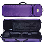 Bam Youngster 3/4-1/2 Oblong Violin Case, Violet/Black