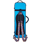 Bam Youngster 3/4–1/2 Oblong Violin Case, Blue/Black