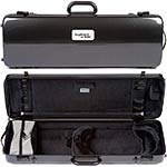 Bam Hightech Oblong 4/4 Violin case without Pocket 2001XLC Black Carbon