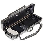 Bam Hightech Oblong 4/4 Violin Case with Pocket 2011XLC Black Carbon