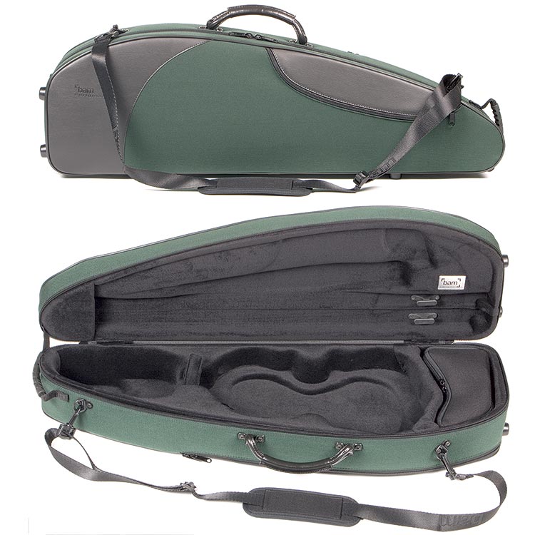 Bam Classic 3 Shaped 5003SV Green 4/4 Violin Case