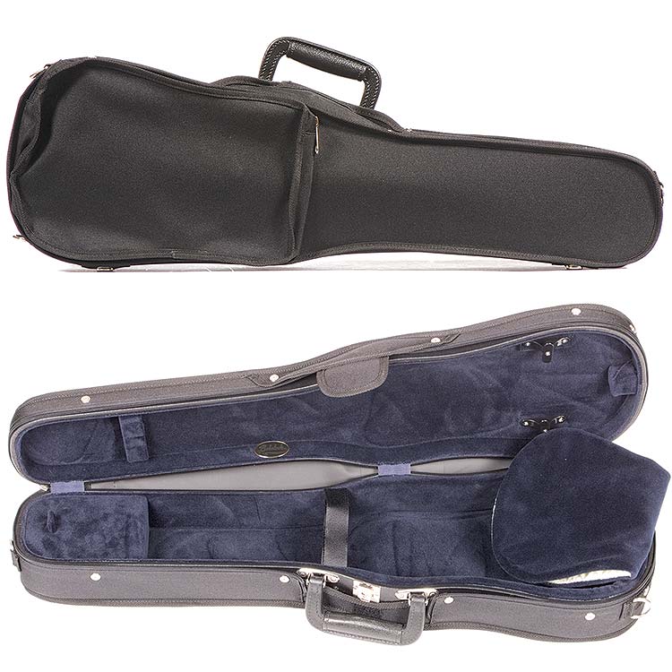 Bobelock 1007 Student Shaped 1/2 Violin Case with Blue Velour Interior
