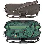 Bobelock 1047 Half Moon 1/2 Violin Case with Green Velour Interior