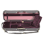 Bobelock 1051 Corregidor 4/4 Violin Case with Wine Velvet Interior