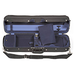 Bobelock 6002 Hill Style Lite 4/4 Violin Case with Blue Velvet Interior