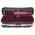 Bobelock 6002 Hill Style Lite 4/4 Violin Case with Wine Velvet Interior