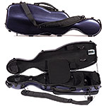 Carlisle Dynasty 4201V Shaped 4/4 Violin Case, Midnight Blue