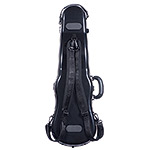 Galaxy Supernova Shaped 4/4 Violin Case, Black with Black Trim