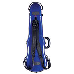 Galaxy Supernova Shaped 4/4 Violin Case, Blue with Black Trim