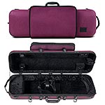 GEWA Bio-A Oblong 1/2-4/4 Violin Case, Purple