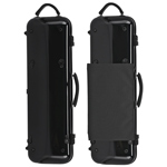 Gewa Air Anniversary Violin Oblong Case with subway handle, White/Black
