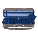 Bobelock 4002 JSI Oblong 4/4 Violin Case, velvet (black/blue)