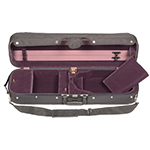 Bobelock 4002 JSI Oblong 4/4 Violin Case, velvet (black/wine)