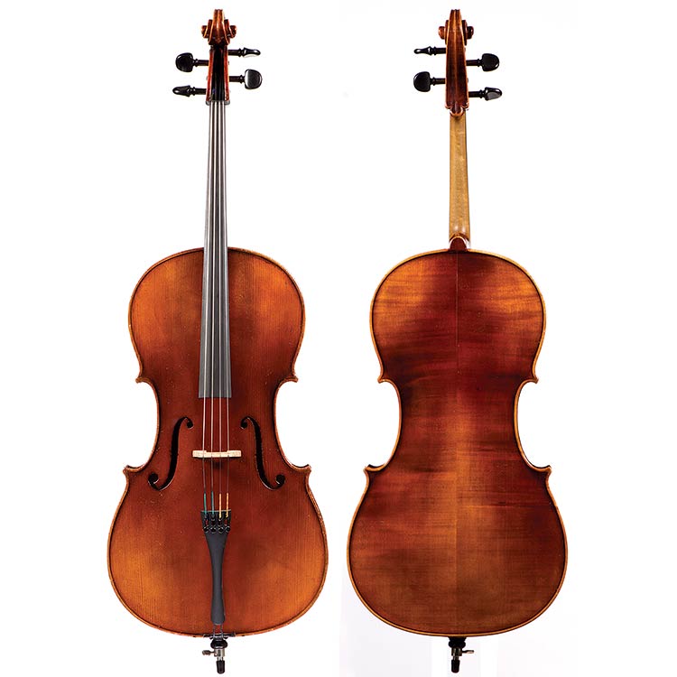 3/4 German cello labeled "E.R. Pfretzschner, 1967"