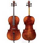 3/4 German cello labeled "E.R. Pfretzschner, 1967"