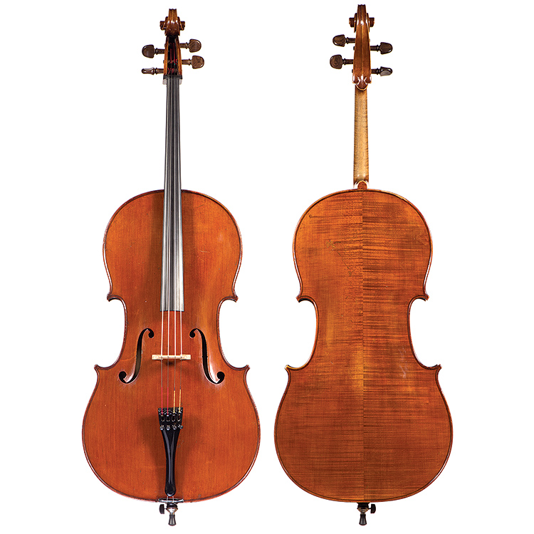Léon Mougenot cello, Mirecourt 1917