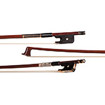 Emil Werner gold-mounted viola bow branded "Voirin"