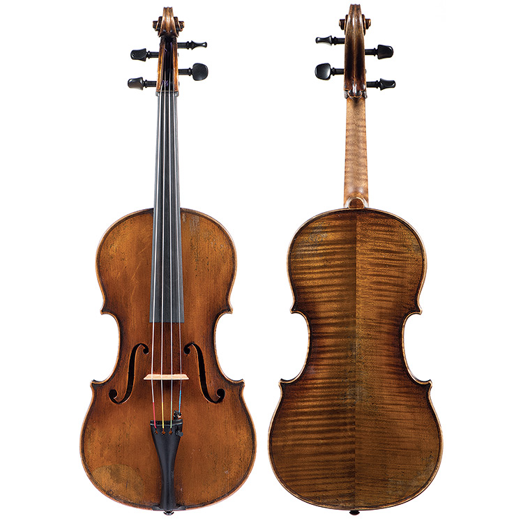15 5/8" German viola labeled "Stradivari," mid 20th century