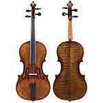 15 5/8" German viola labeled "Stradivari," mid 20th century