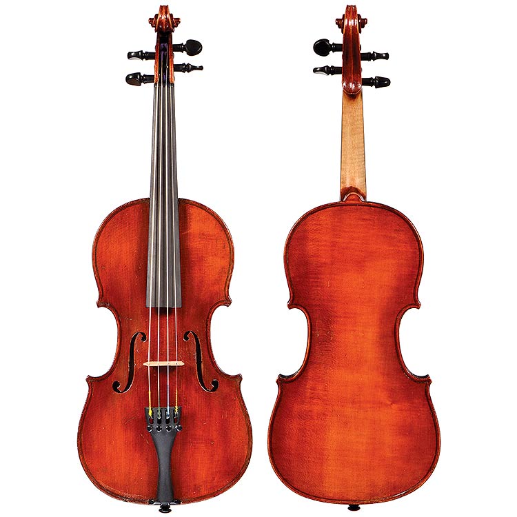 1/4 German violin, Mittenwald circa 1890