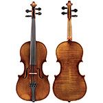 1/2 German violin labeled "Georg Carl Kretzschmann", circa 1930