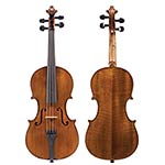 1/2 French violin labeled "Sold by Thomas Craig", Mirecourt circa 1900