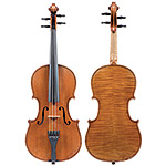 1/2 French violin labeled "fait par Paul Blanchard", Mirecourt circa 1900