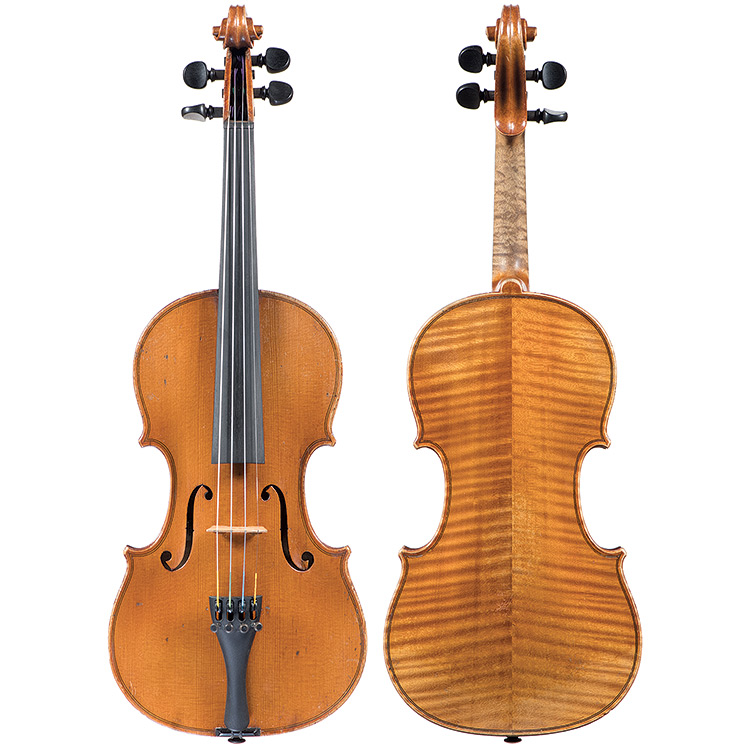 3/4 French violin labeled "Lyon & Healy", Mirecourt circa 1916