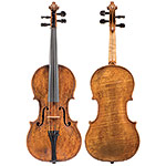 François Caussin violin labeled "Grancino", circa 1860