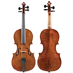 3/4 German violin labeled Stradivarius, circa 1900