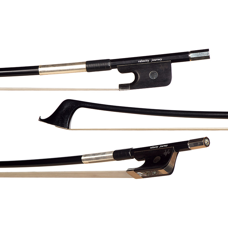 Velocity Journey Solid Shaft 3/4 French Bass Bow