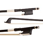 Glasser Premium Fiberglass 1/2 Cello Bow, Black