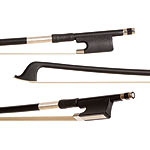 Glasser Premium Fiberglass 1/4 Cello Bow, Black