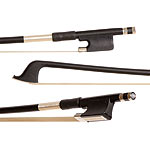 Glasser Premium Fiberglass 1/8 Cello Bow, Black