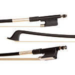 Glasser Premium Fiberglass 1/10 Cello Bow, Black