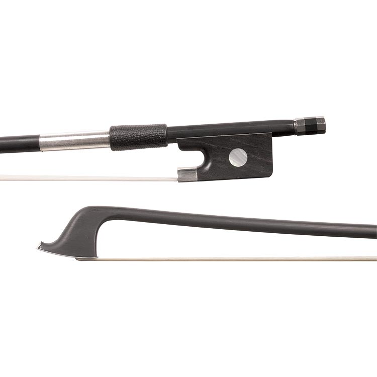 Glasser X Series Carbon Graphite 1/2 Cello Bow, Black