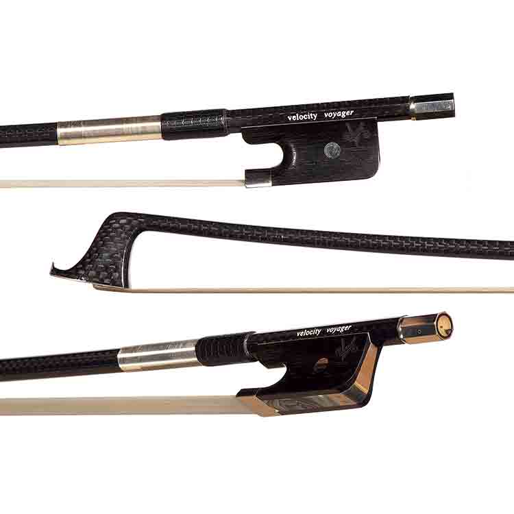 Velocity Voyager Braided Carbon 4/4 Cello Bow