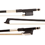 Glasser Premium Fiberglass Viola Bow, Black