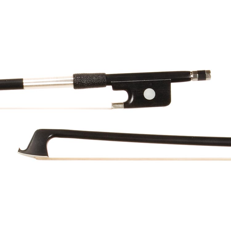 Glasser X Series Carbon Graphite Viola Bow, Black