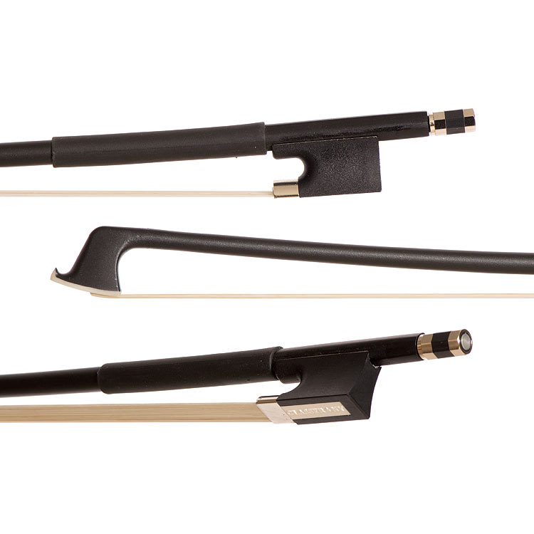 Glasser Standard Fiberglass 1/8 Violin Bow, Black