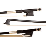 Glasser Premium Fiberglass 1/16 Violin Bow, Black