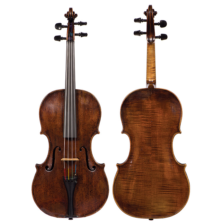15 7/8" Germanic viola labeled "Gabrielli", circa 1800