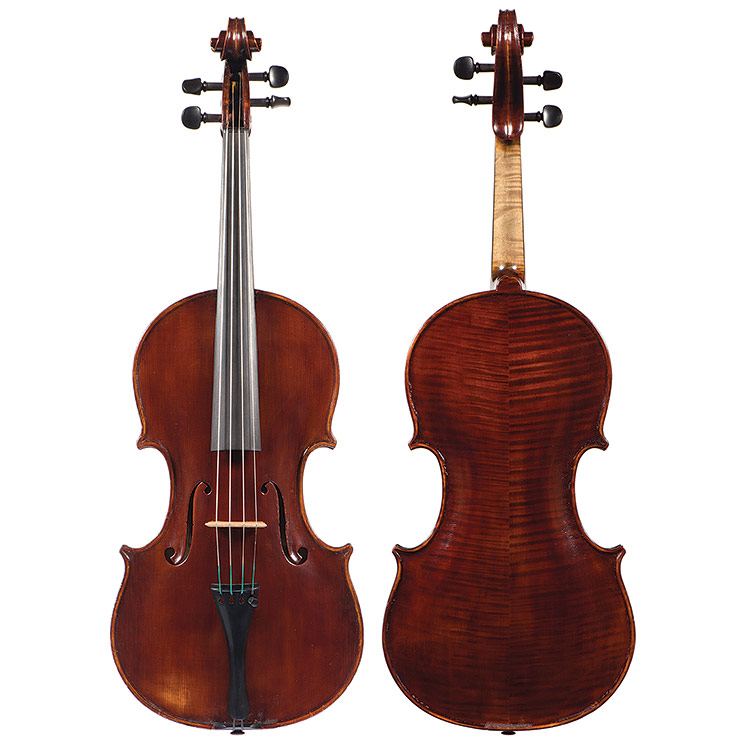 16 1/2" Natale Carletti viola, Pieve di Cento 1950