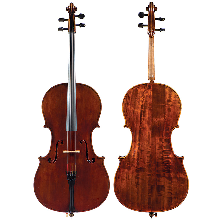 Natale Carletti cello, Pieve di Cento circa 1950