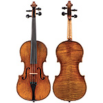 Giuseppe Dollenz violin, Trieste 1882