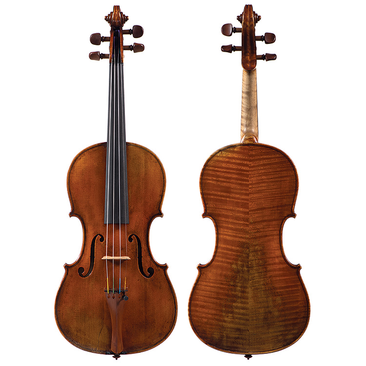 George Gemunder violin, Astoria 1889